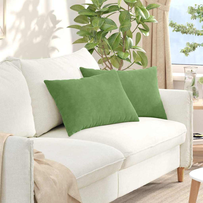 Perne pentru canapea 2 pcs Lysegrønn 60 x 40 cm - WALTI WALTI