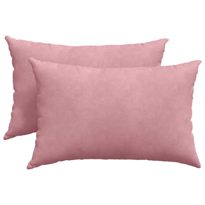 Perne pentru canapea 2 pcs Roz 60 x 40 cm Țesătură din corduroy - WALTI WALTI