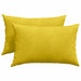 Perne pentru canapea 2 pcs Galben 60 x 40 cm - WALTI WALTI