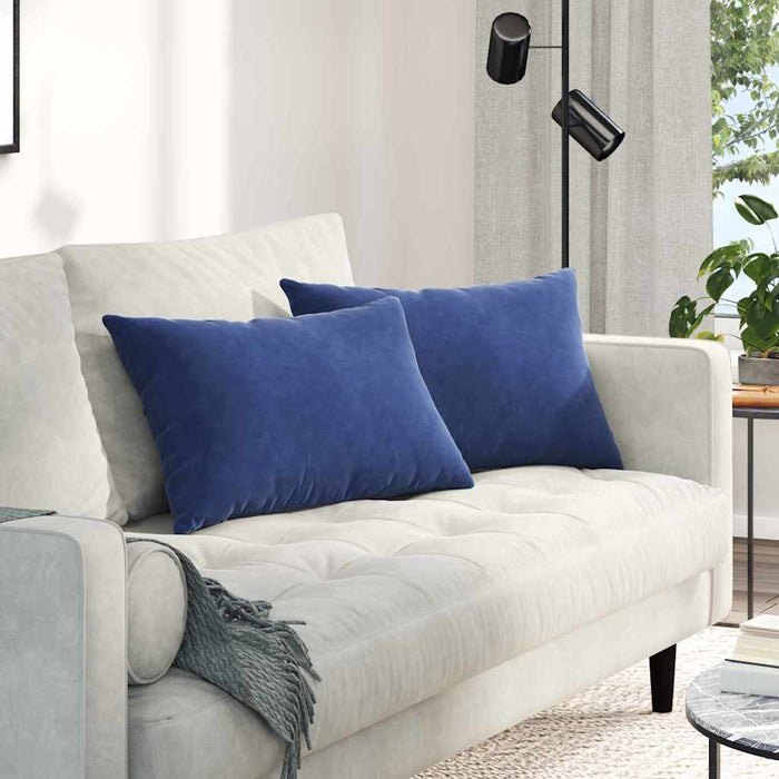 Perne pentru canapea 2 pcs Albastru Poliție 60 x 40 cm - WALTI WALTI