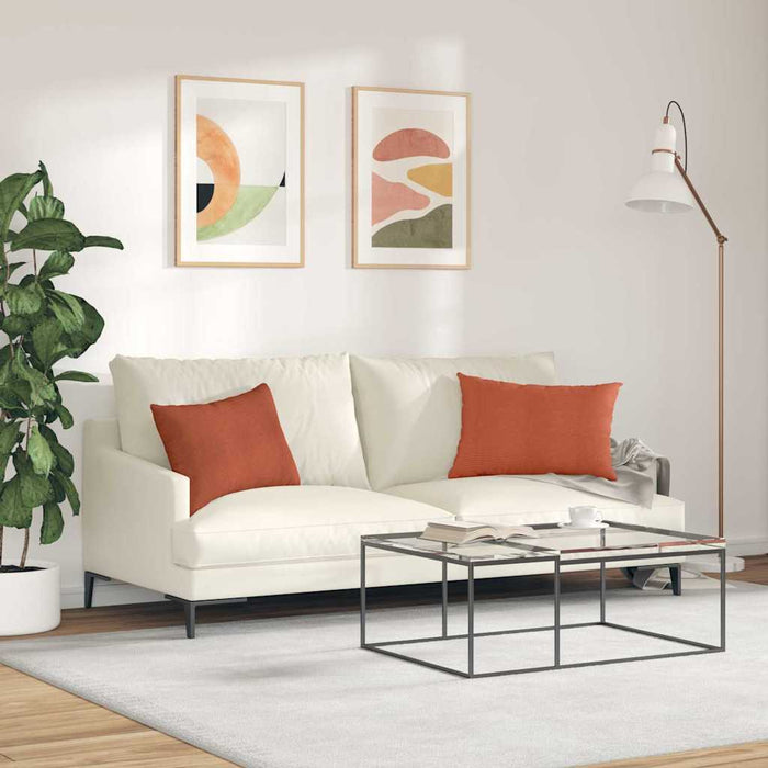 Perne pentru canapea 2 pcs Roșu portocalie 60 x 40 cm - WALTI WALTI
