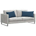 Perne pentru canapea 2 pcs albastru 80 x 40 cm țesătură - WALTI WALTI