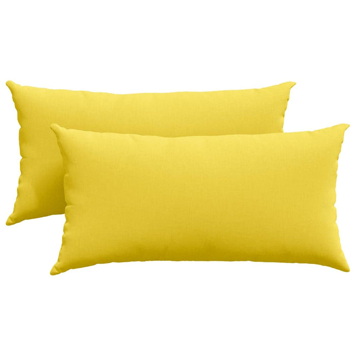 Perne pentru canapea 2 pcs Galben Deschis 80 x 40 cm țesătură - WALTI WALTI