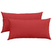 Perne pentru canapea 2 pcs Roșu 80 x 40 cm țesătură - WALTI WALTI