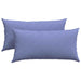 Perne pentru canapea 2 pcs Albastru Jeans 80 x 40 cm țesătură - WALTI WALTI