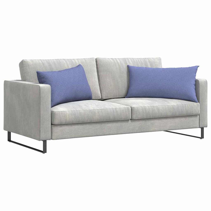 Perne pentru canapea 2 pcs Albastru Jeans 80 x 40 cm țesătură - WALTI WALTI