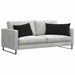 Perne pentru canapea 2 pcs Negru 80 x 40 cm - WALTI WALTI