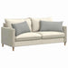 Perne pentru canapea 2 pcs Gri deschis 80 x 40 cm țesătură - WALTI WALTI