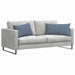 Perne pentru canapea 2 pcs albastru 80 x 40 cm - WALTI WALTI