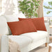 Perne pentru canapea 2 pcs Roșu portocalie 80 x 40 cm - WALTI WALTI