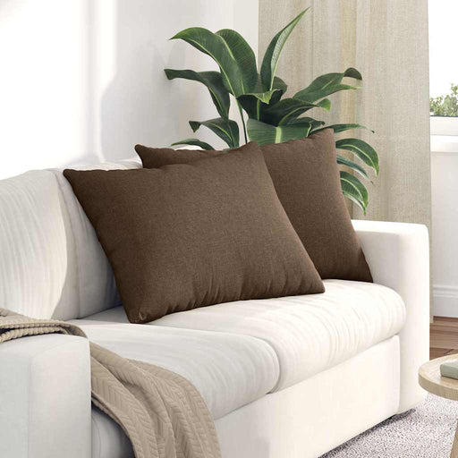 Perne pentru canapea 2 pcs Maro 70 x 50 cm țesătură - WALTI WALTI