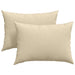 Perne pentru canapea 2 pcs Crem 70 x 50 cm țesătură - WALTI WALTI