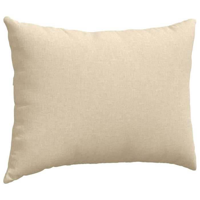Perne pentru canapea 2 pcs Crem 70 x 50 cm țesătură - WALTI WALTI