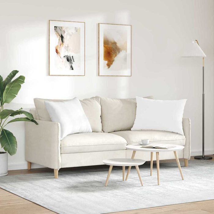Perne pentru canapea 2 pcs Alb 70 x 50 cm țesătură - WALTI WALTI