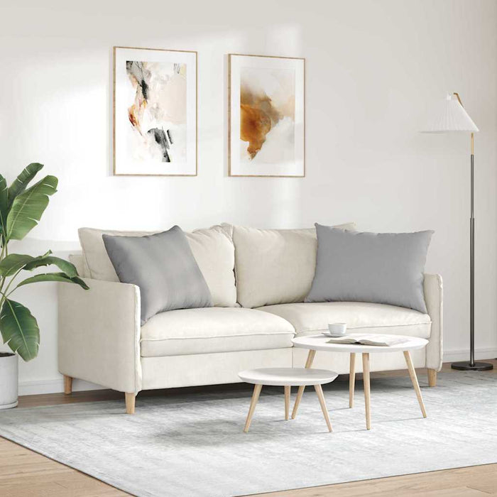 Perne pentru canapea 2 pcs Gri nori 70 x 50 cm țesătură - WALTI WALTI