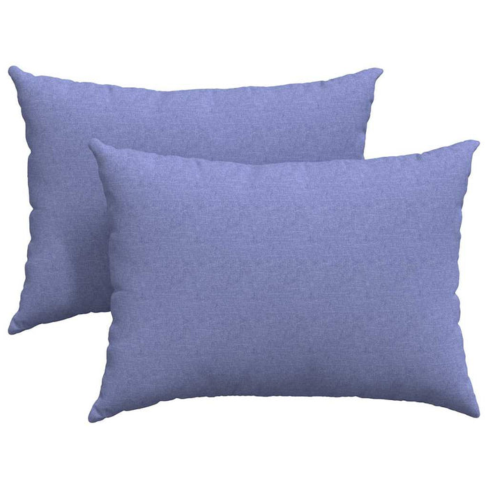 Perne pentru canapea 2 pcs Albastru Jeans 70 x 50 cm țesătură - WALTI WALTI