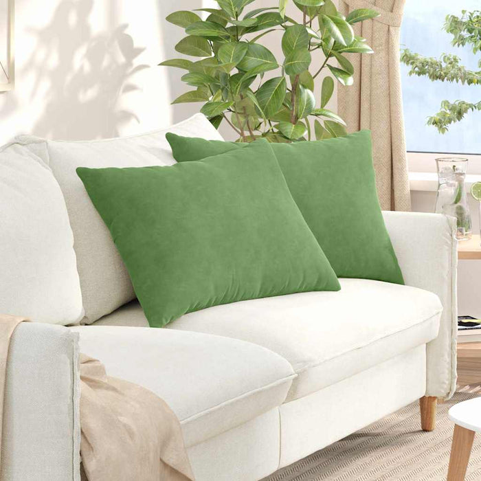 Perne pentru canapea 2 pcs Lysegrønn 70 x 50 cm - WALTI WALTI