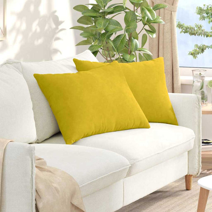 Perne pentru canapea 2 pcs Galben 70 x 50 cm - WALTI WALTI