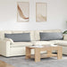 Perne pentru canapea 2 pcs Gri deschis 120 x 40 cm țesătură - WALTI WALTI