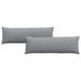 Perne pentru canapea 2 pcs Gri deschis 120 x 40 cm țesătură - WALTI WALTI