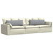 Perne pentru canapea 2 pcs Gri deschis 120 x 40 cm țesătură - WALTI WALTI