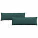 Perne pentru canapea 2 pcs Verde închis 120 x 40 cm țesătură - WALTI WALTI