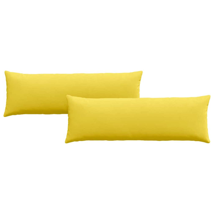Perne pentru canapea 2 pcs Galben Deschis 120 x 40 cm țesătură - WALTI WALTI