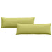 Perne pentru canapea 2 pcs Verde deschis 120 x 40 cm țesătură - WALTI WALTI