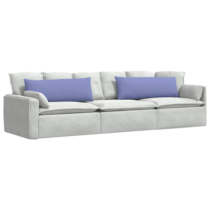 Perne pentru canapea 2 pcs Albastru Jeans 120 x 40 cm țesătură - WALTI WALTI