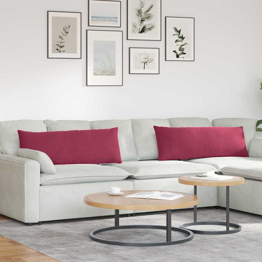 Perne pentru canapea 2 pcs Roșu Vin 120 x 40 cm - WALTI WALTI