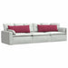 Perne pentru canapea 2 pcs Roșu Vin 120 x 40 cm - WALTI WALTI
