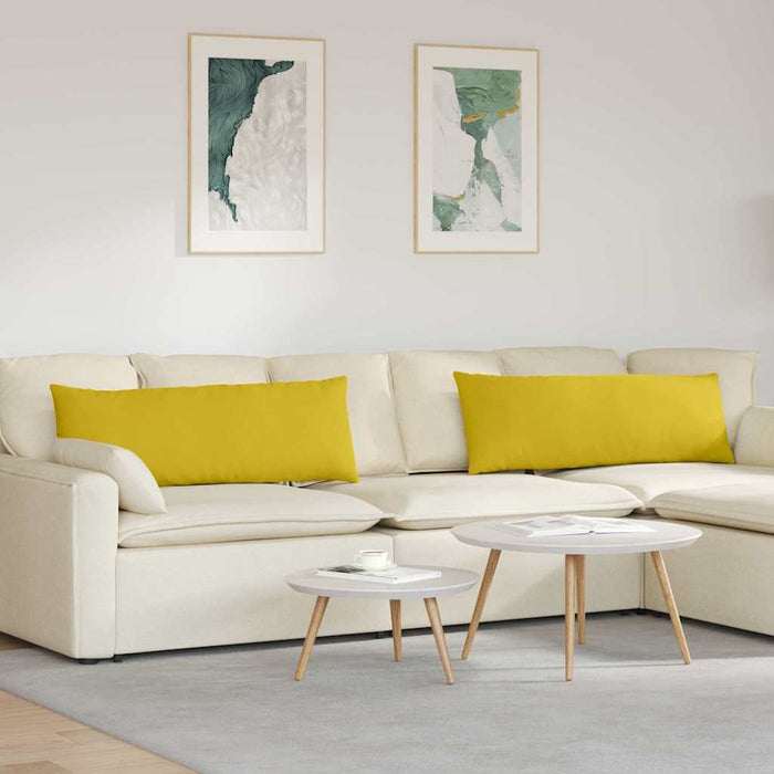 Perne pentru canapea 2 pcs Galben 120 x 40 cm - WALTI WALTI