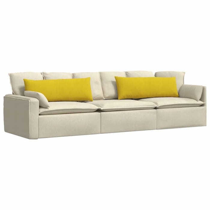 Perne pentru canapea 2 pcs Galben 120 x 40 cm - WALTI WALTI