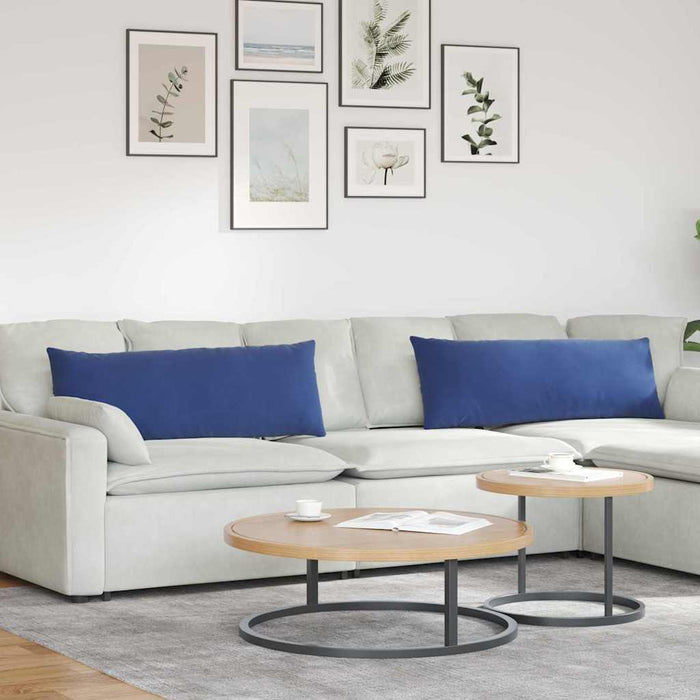 Perne pentru canapea 2 pcs Albastru Poliție 120 x 40 cm - WALTI WALTI