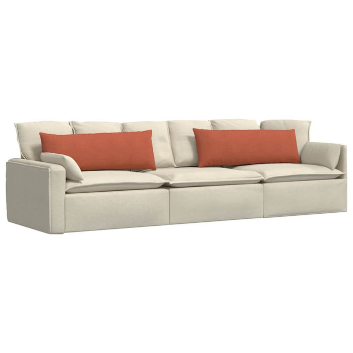 Perne pentru canapea 2 pcs Roșu portocalie 120 x 40 cm - WALTI WALTI