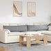 Perne pentru canapea 2 pcs Gri deschis 145 x 40 cm țesătură - WALTI WALTI