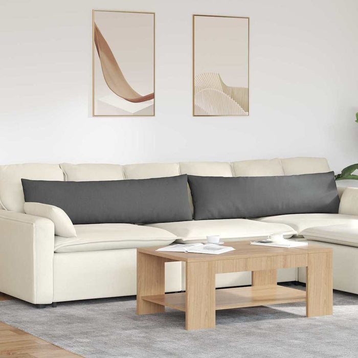 Perne pentru canapea 2 pcs Gri închis 145 x 40 cm țesătură - WALTI WALTI