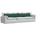 Perne pentru canapea 2 pcs Verde închis 145 x 40 cm țesătură - WALTI WALTI
