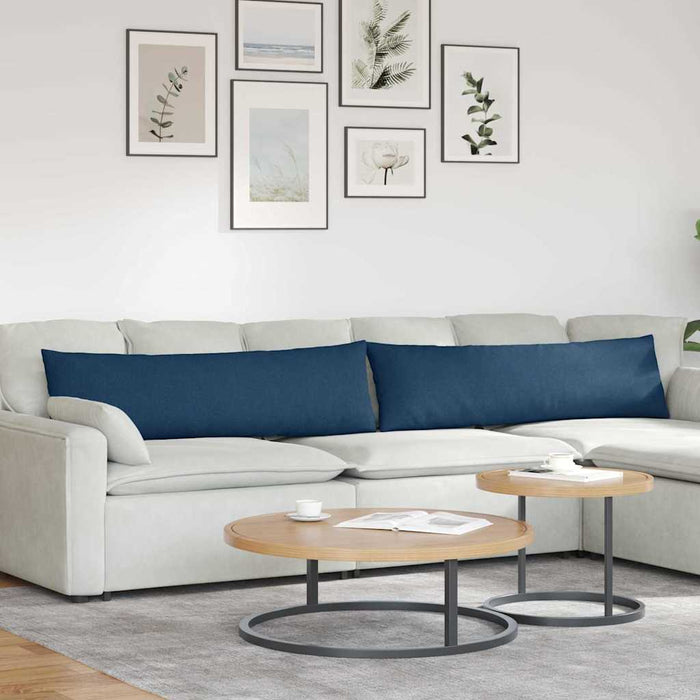Perne pentru canapea 2 pcs albastru 145 x 40 cm țesătură - WALTI WALTI
