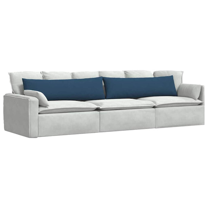 Perne pentru canapea 2 pcs albastru 145 x 40 cm țesătură - WALTI WALTI