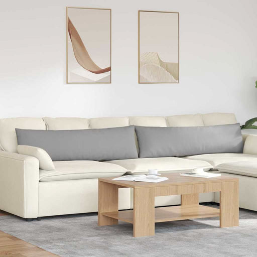 Perne pentru canapea 2 pcs Gri nori 145 x 40 cm țesătură - WALTI WALTI