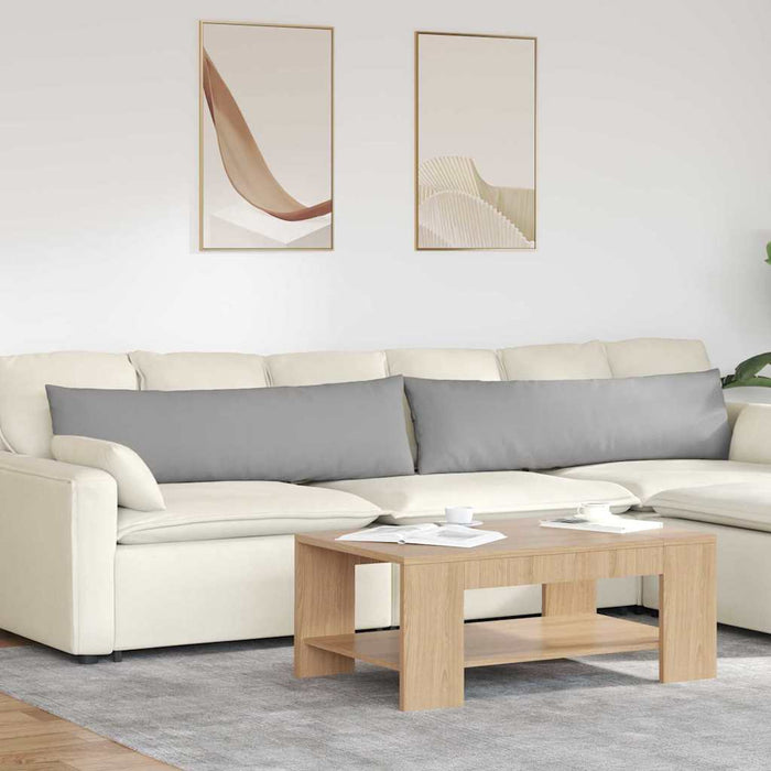 Perne pentru canapea 2 pcs Gri nori 145 x 40 cm țesătură - WALTI WALTI