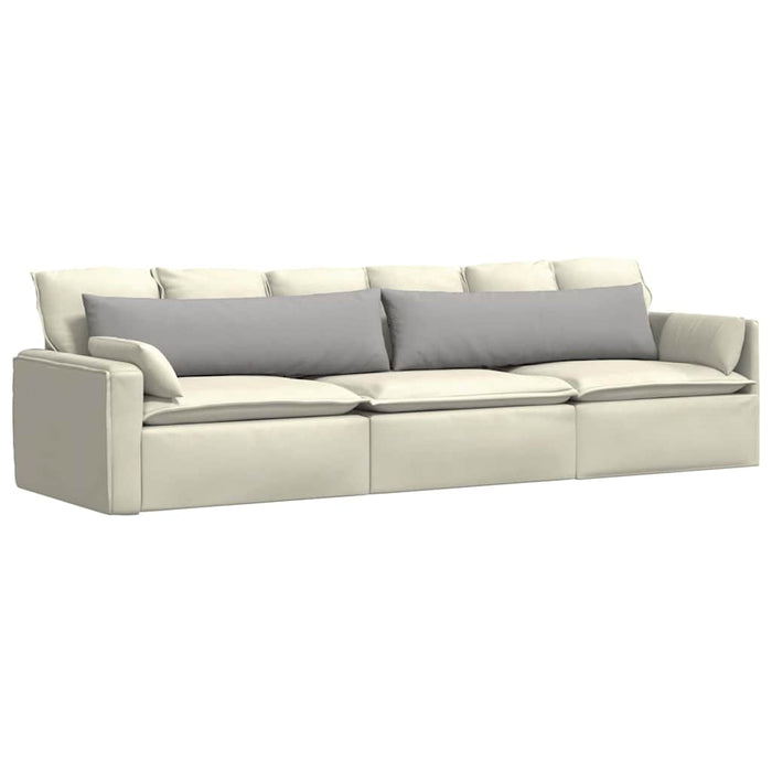 Perne pentru canapea 2 pcs Gri nori 145 x 40 cm țesătură - WALTI WALTI
