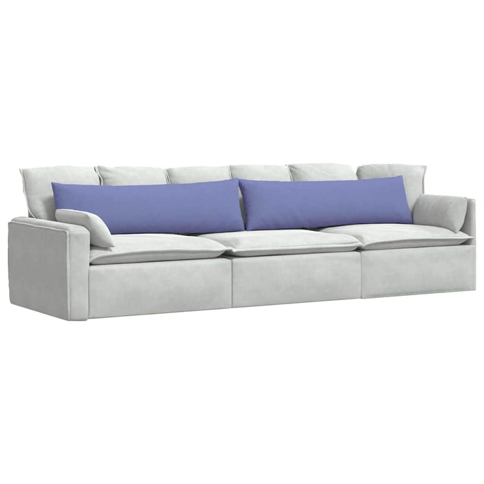 Perne pentru canapea 2 pcs Albastru Jeans 145 x 40 cm țesătură - WALTI WALTI