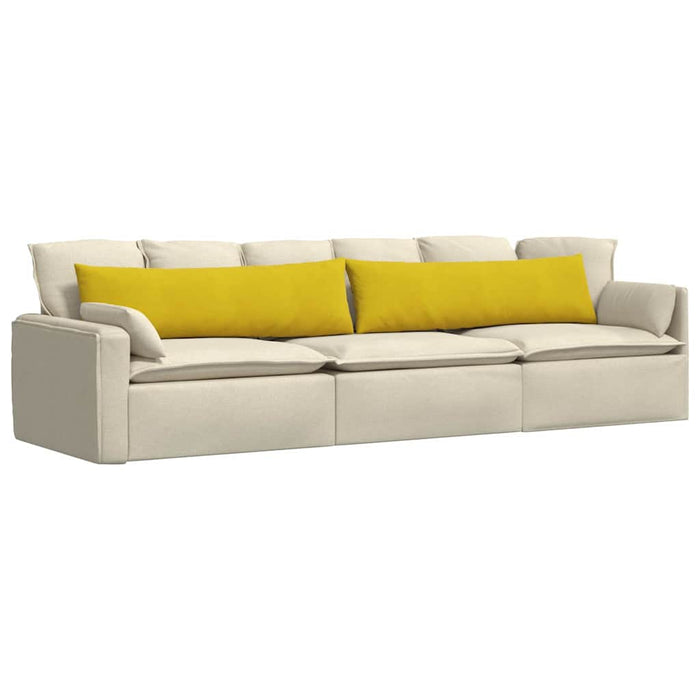 Perne pentru canapea 2 pcs Galben 145 x 40 cm - WALTI WALTI