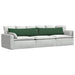 Perne pentru canapea 2 pcs Verde închis 145 x 40 cm - WALTI WALTI