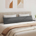 Perne pentru canapea 2 pcs Gri închis 200 x 40 cm țesătură - WALTI WALTI