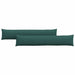Perne pentru canapea 2 pcs Verde închis 200 x 40 cm țesătură - WALTI WALTI
