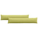 Perne pentru canapea 2 pcs Verde deschis 200 x 40 cm țesătură - WALTI WALTI