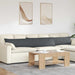 Perne pentru canapea 2 pcs Gri închis 200 x 40 cm - WALTI WALTI